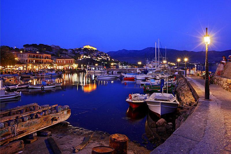 فيلا Harbour View House ميثيمْنا الغرفة الصورة