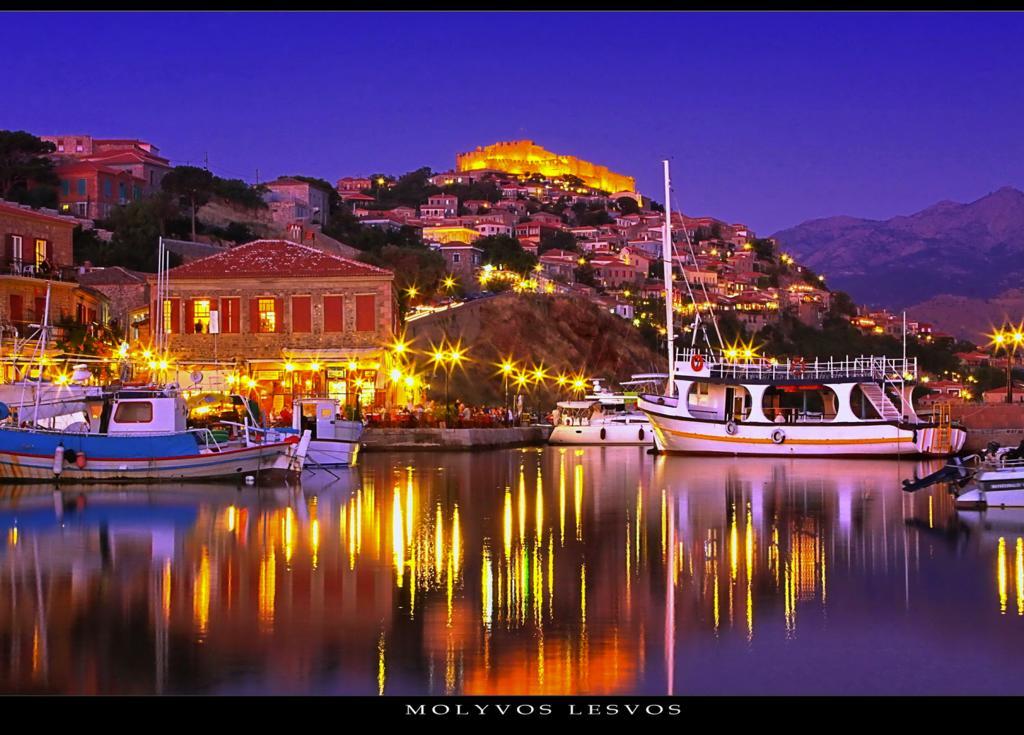 فيلا Harbour View House ميثيمْنا الغرفة الصورة